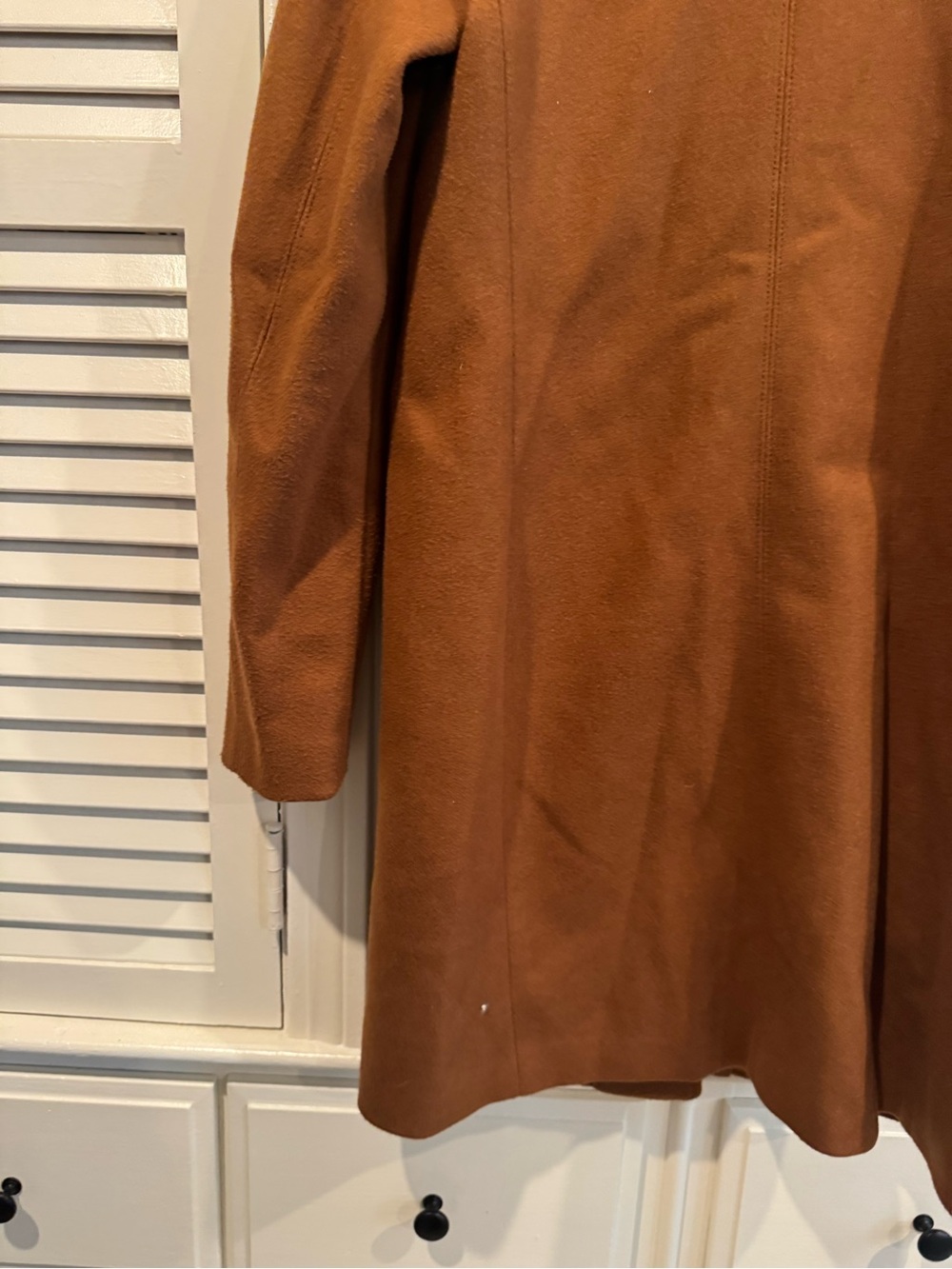 Old Navy Womens Soft Brushed Funnel Neck Coat medium tall - Picture 12 of 14